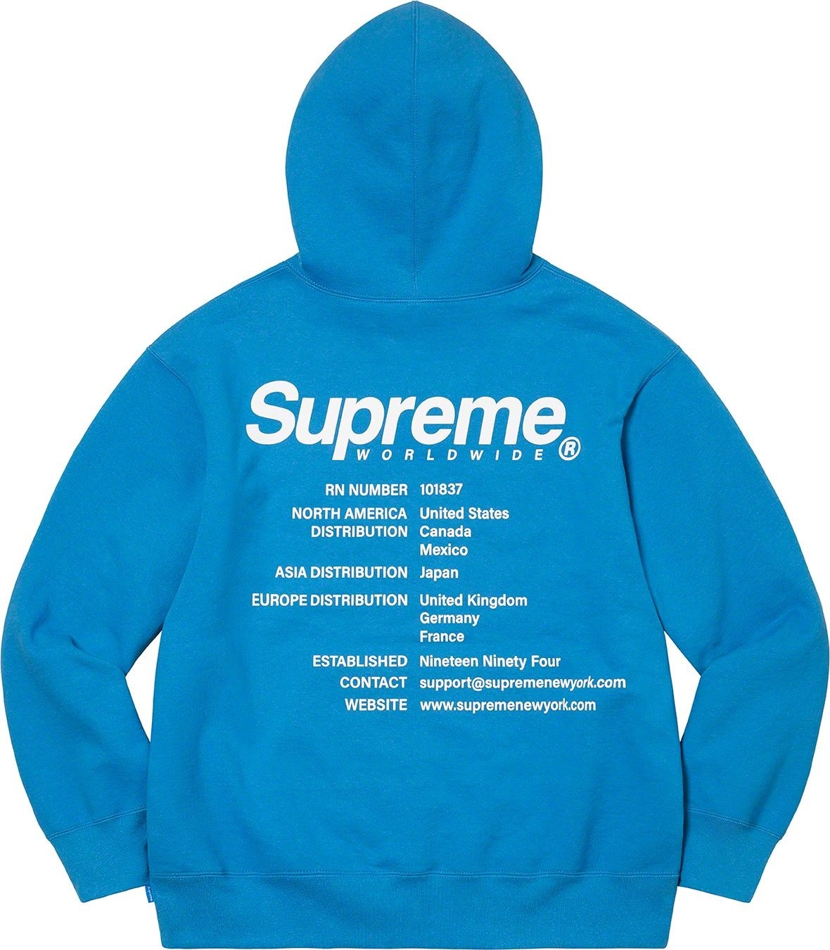 Worldwide Hooded Sweatshirt view 21